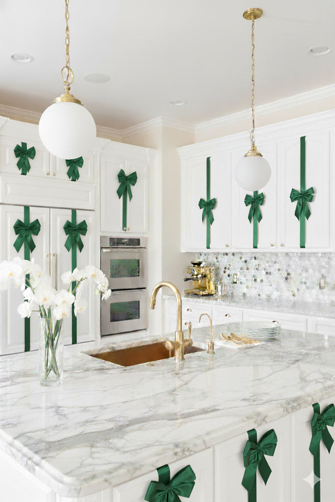 Christmas cabinets decor