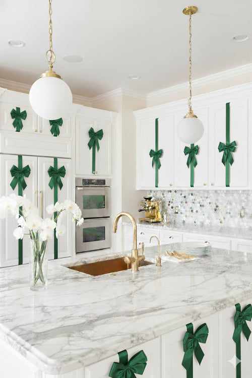 Christmas cabinets decor