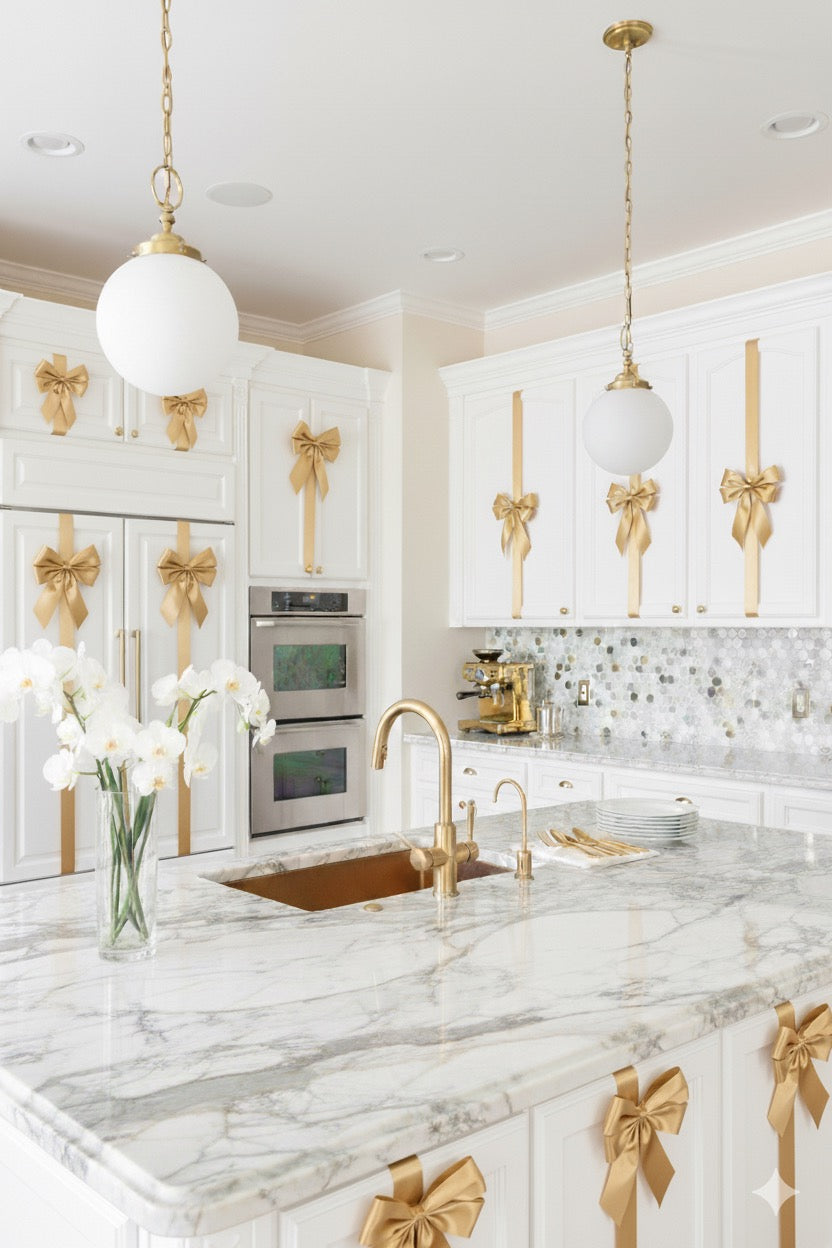 Christmas cabinets decor