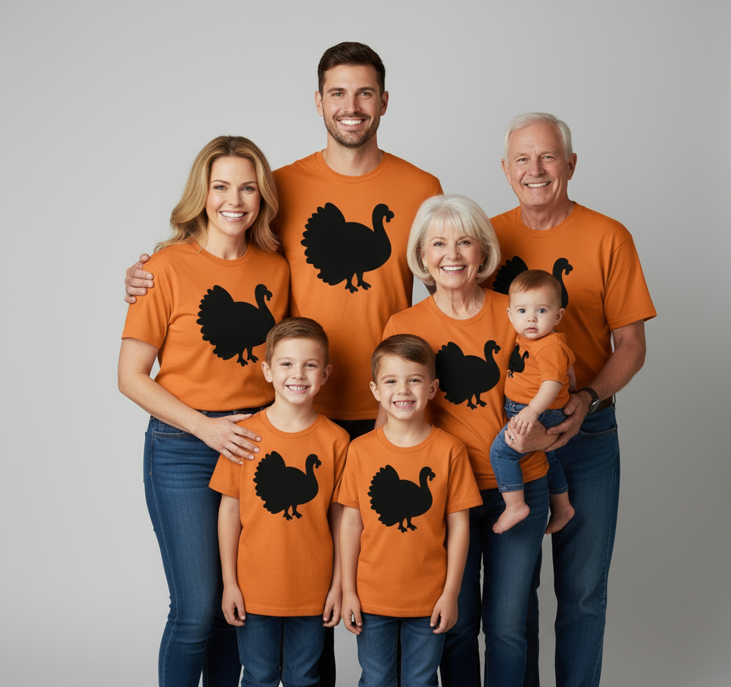 Majeja🩵🩷🩷  thanksgiving T-shirt