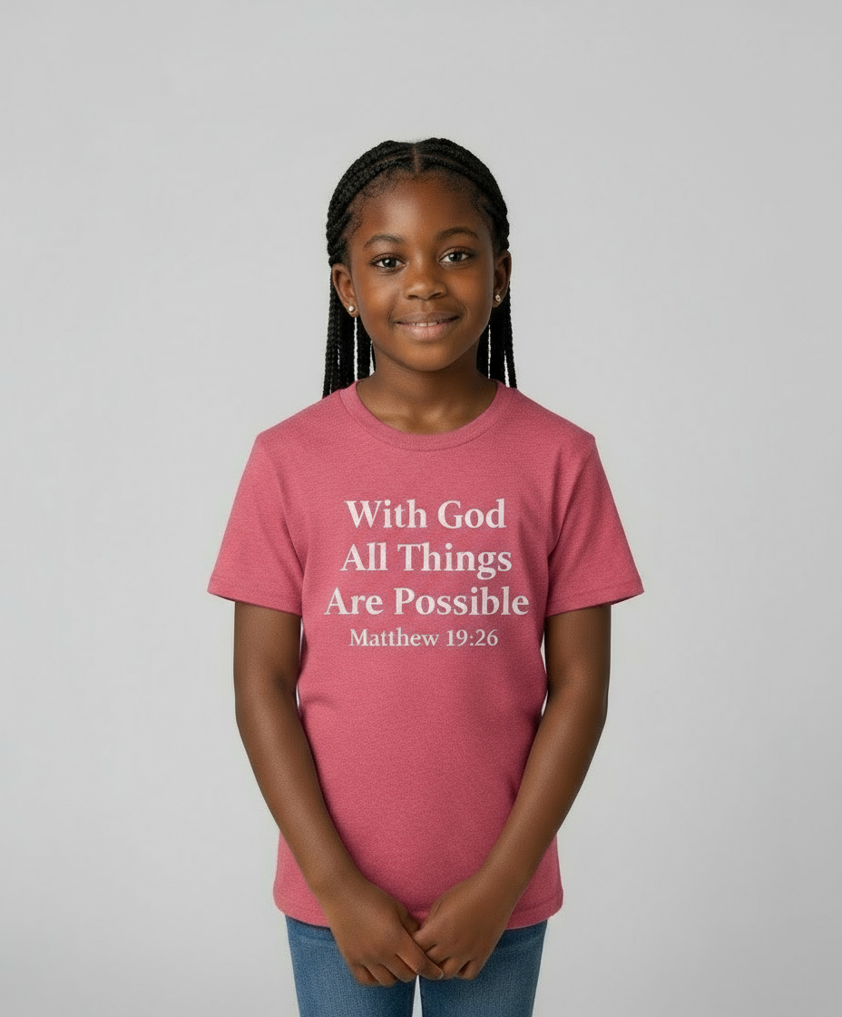 Majeja Bible Verse Matching Family T-shirt.